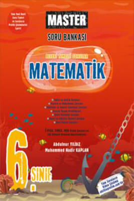 2024-2025 Okyanus Yayıncılık 6. Sınıf Master Matematik Soru Bankası - 1