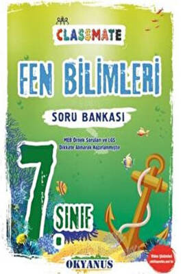 2024-2025 Okyanus Yayıncılık 7. Sınıf Classmate Fen Bilimleri Soru Bankası - 1