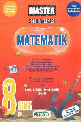 2024-2025 Okyanus Yayıncılık 8. Sınıf Master Matematik Soru Bankası - 1