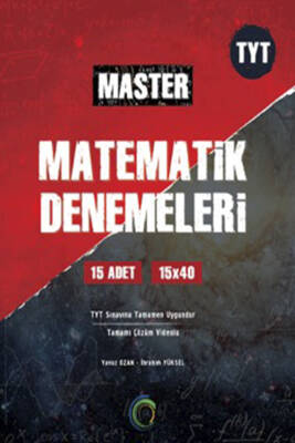 2024-2025 Okyanus Yayıncılık Tyt Master 15 Matematik Denemeleri - 1