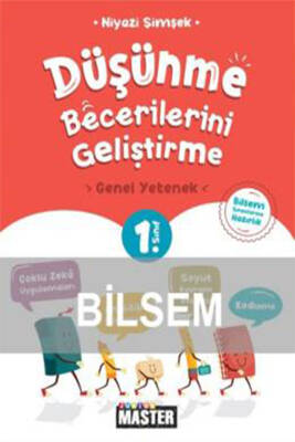 1. Sınıf Junior Master Düşünme Becerilerini Geliştirme Genel Yetenek ( Bilsem Sınavlarına Hazırlık ) - 1