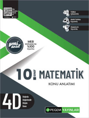 PEGEM 10. SINIF MATEMATİK KONU ANLATIMI - 1