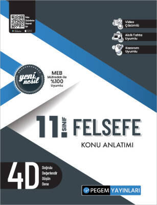 Pegem 11. Felsefe Konu Anlatımı - 1