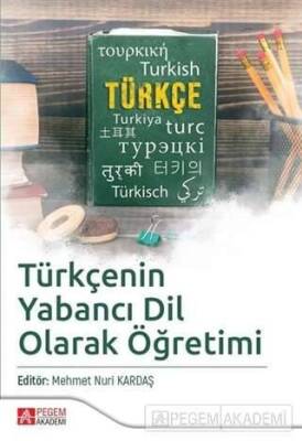 Türkçenin Yabancı Dil Olarak Öğretimi - 1