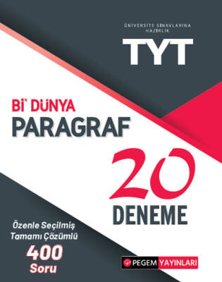 TYT Bi Dünya Paragraf 20 Deneme - 1