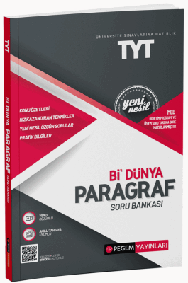 TYT Bi Dünya Paragraf Soru Bankası - 1