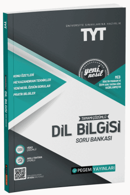 TYT Tamamı Çözümlü Dil Bilgisi Soru Bankası - 1