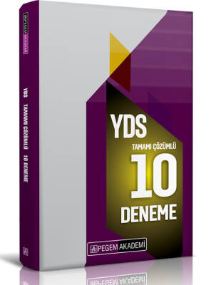 YDS Tamamı Çözümlü 10 Deneme - 1